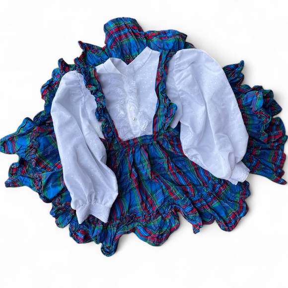 Vintage Mini World School Dress - Size 4 years - Picture 1 of 9